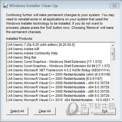 Windows Installer Clean UP Win10