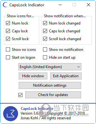 CapsLock Indicator