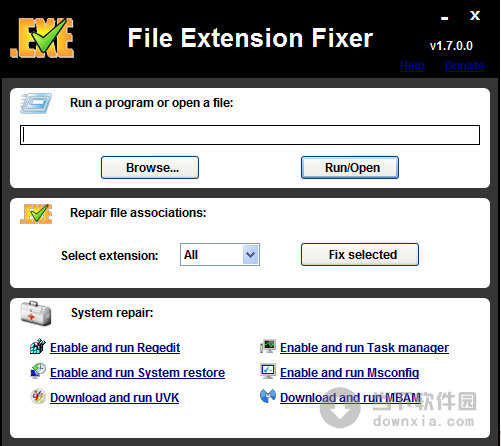 File Extension Fixer