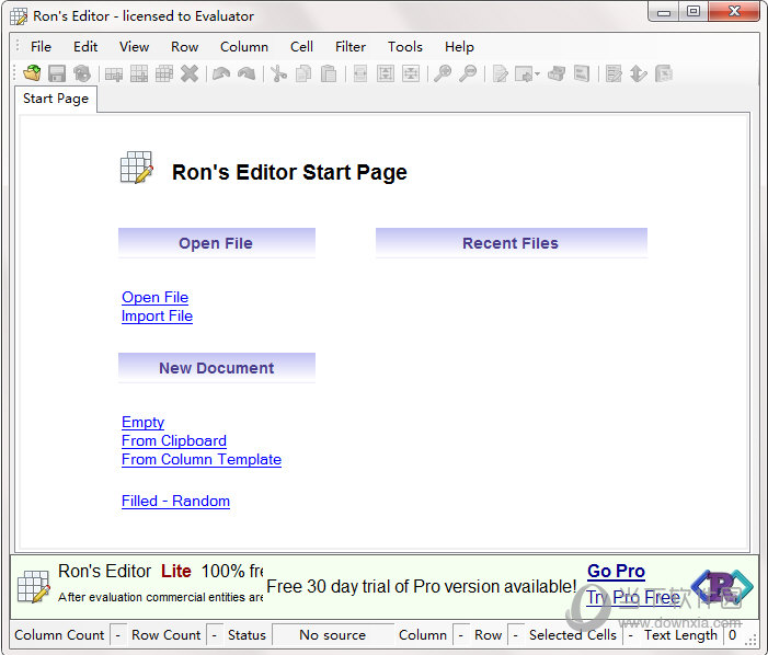 Ron's Editor