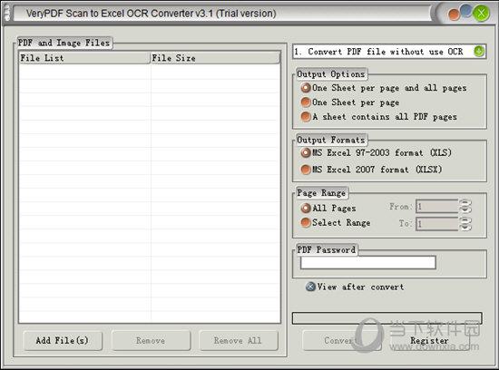 Scan to Excel OCR Converter