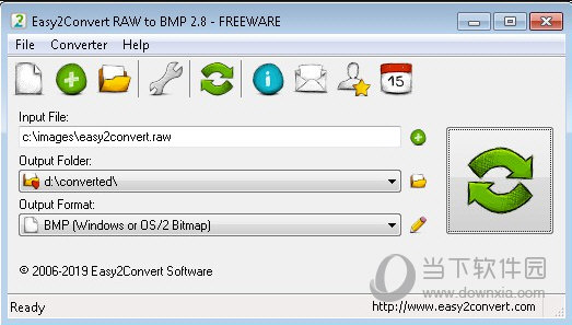 Easy2Convert RAW to BMP