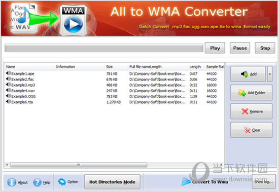 Boxoft All to WMA Converter