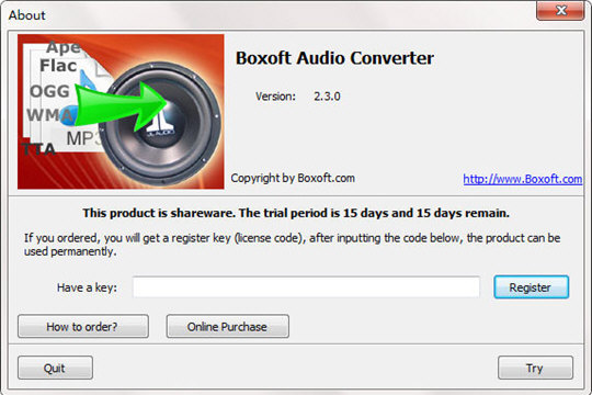 Boxoft Audio Converter