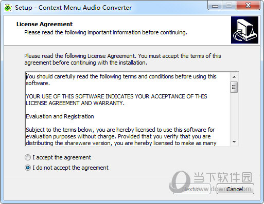 Context Menu Audio Converter 