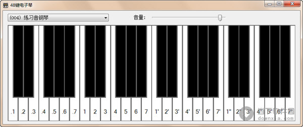 48键电子琴