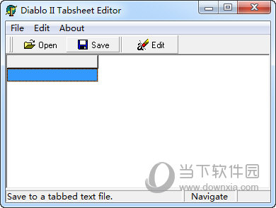 Diablo 2 Tabsheet Editor