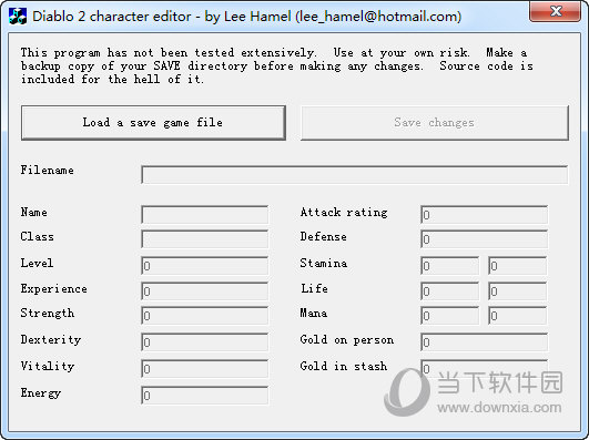 Diablo 2 character editor