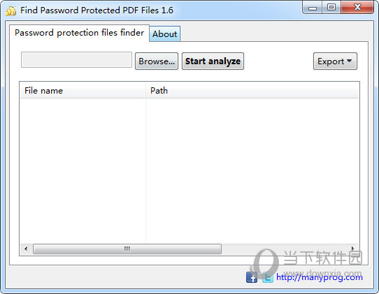 Find Password Protected PDF Files