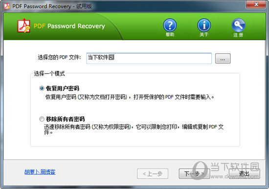 PDF Password Recovery