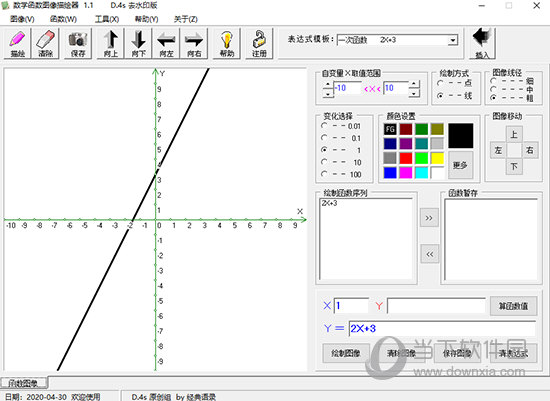 数学函数图像描绘器