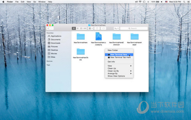 New Terminal Here MAC版