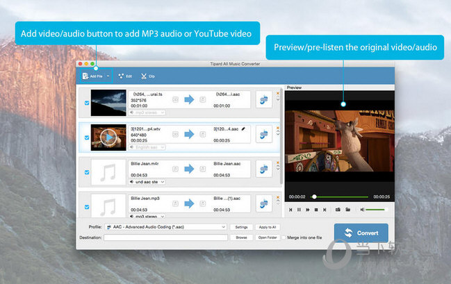 Tipard All Music Converter MAC版