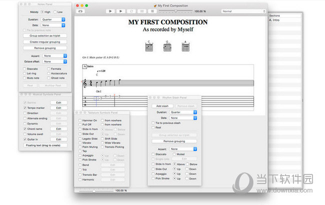 Tablatures MAC版