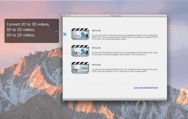 3D Converter Mac版