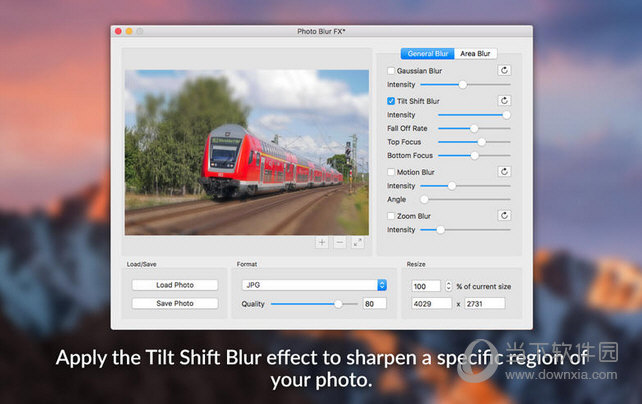 Photo Blur FX Mac版