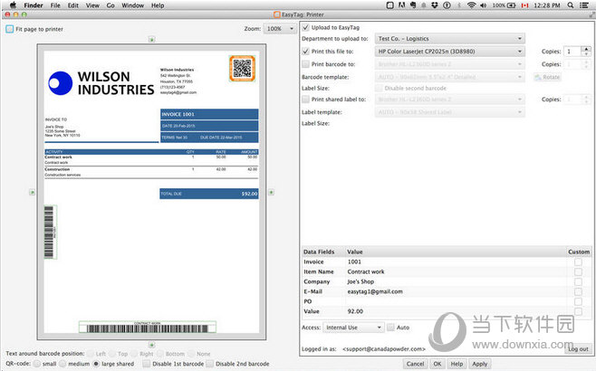 EasyTag CloudPrinter MAC版