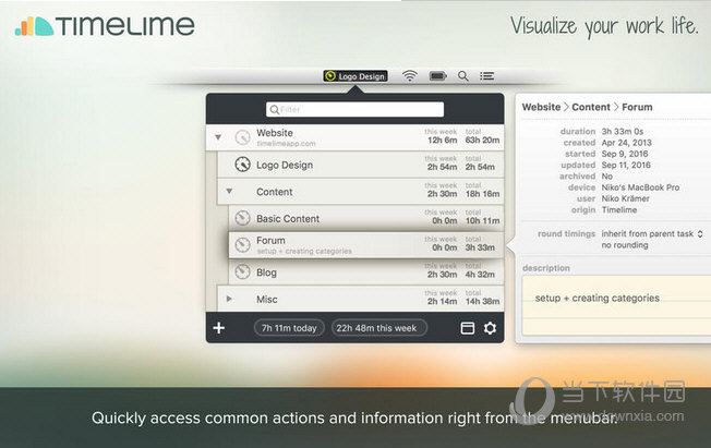 Timelime MAC版