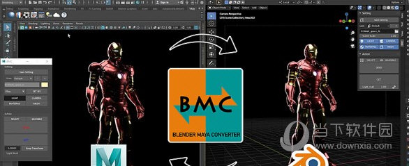 Blender Maya Converter