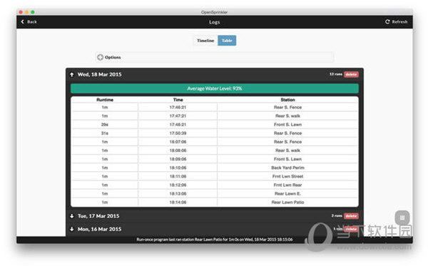 OpenSprinkler Mac版