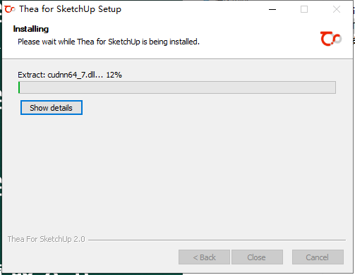 Thea For SketchUp安装教程步骤