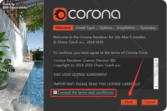 Corona for 3dmax安装教程步骤