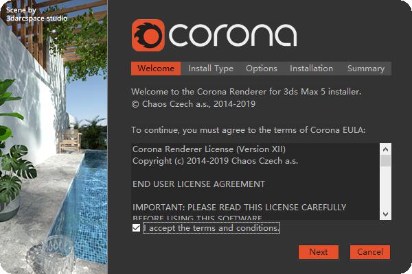 【CR渲染器】Corona Renderer 4.0 for 3dmax2012-2020(64位)中文版免费下载