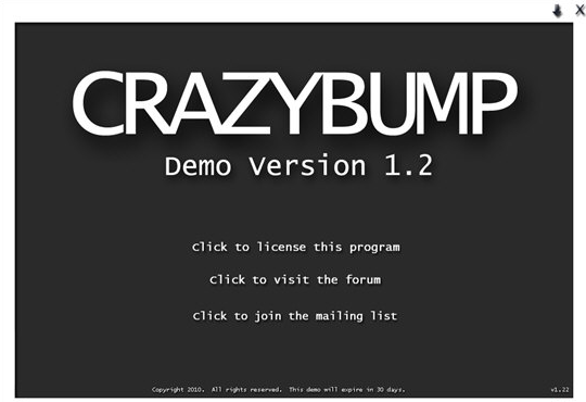 CrazyBump 1.2【法线贴图制作软件】破解版免费下载