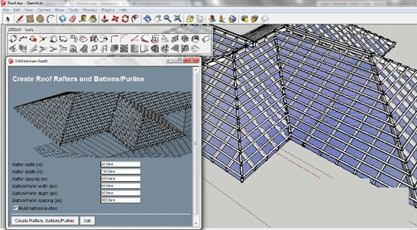 SketchUp 插件：1001bit tools for SketchUp 2014-2015汉化和谐版