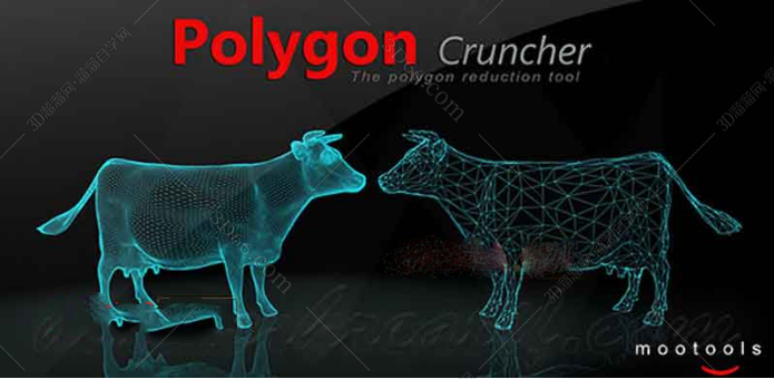 Polygon Cruncher v12.25 – Maya3DsMax模型优化插件