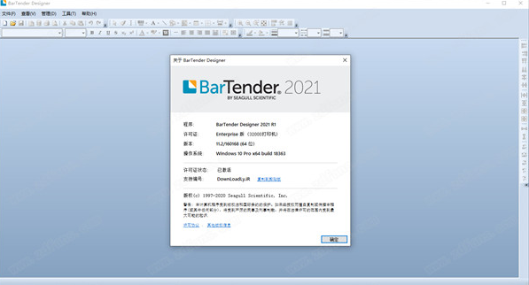 BarTender Designer2021【bartender条码制作与打印软件】绿色破解版