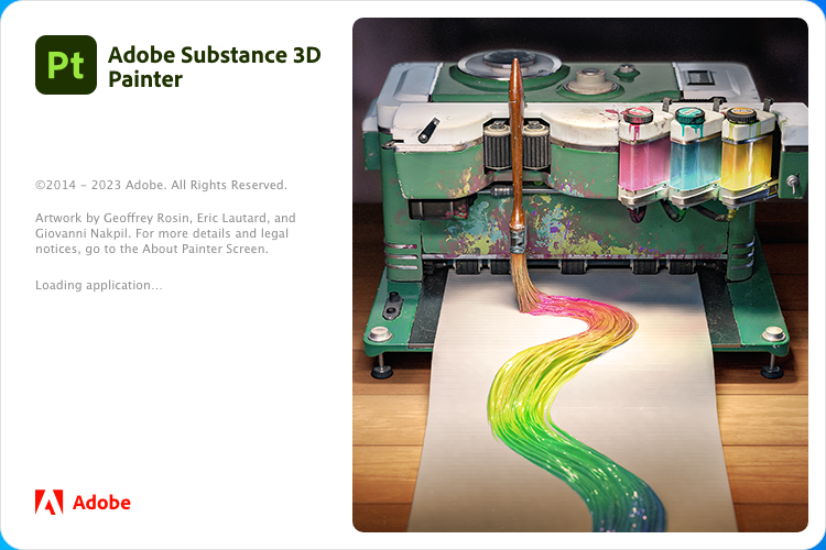 Adobe Substance 3D Painter v8.3.1【3D贴图绘制软件免费下】中文破解版附破解补丁