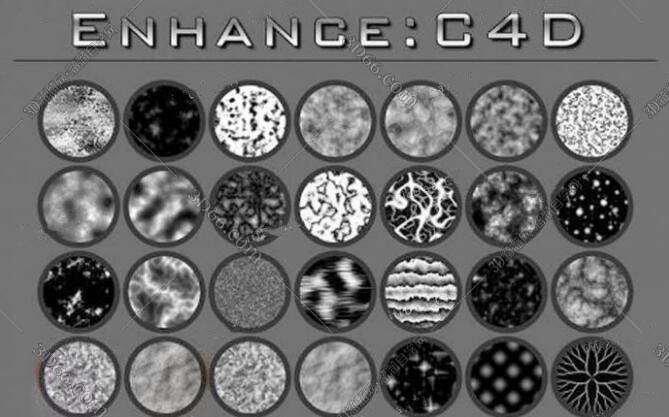 C4D178个材质插件：EnhanceC4D v1.0.4