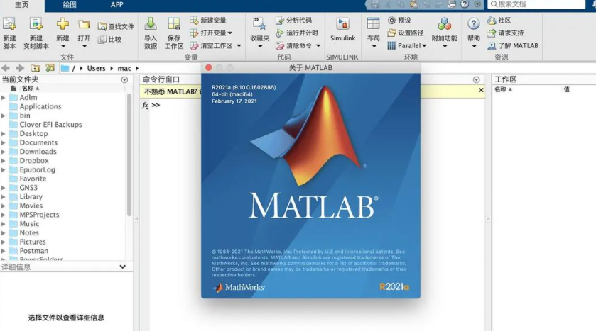 Mathworks Matlab 2021a【商业数学软件】中文破解版