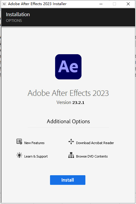 Adobe After Effects安装教程步骤