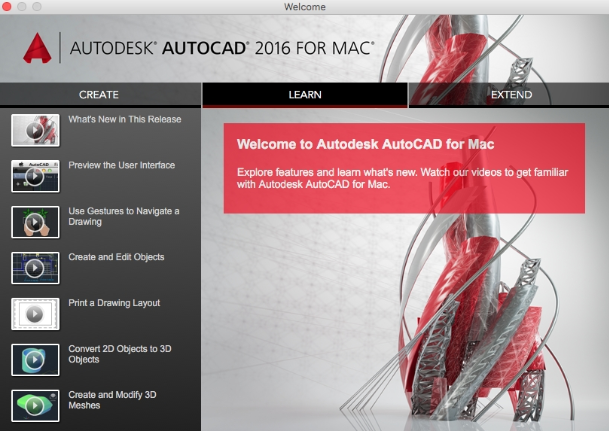 AutoCAD2016 mac版【三维CAD工程设计软件】汉化补丁破解版