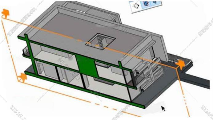 SketchUp草图大师切割面插件：SectionCutFace v6.2