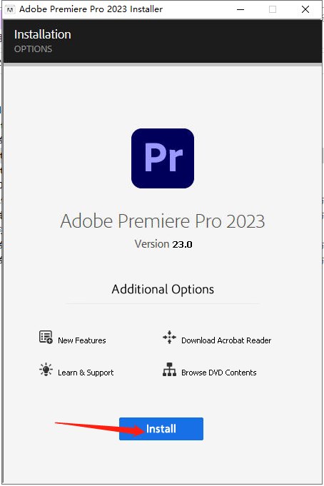 Adobe Premiere安装教程步骤