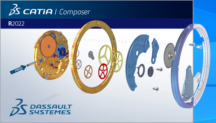 DS CATIA Composer2022最新破解版