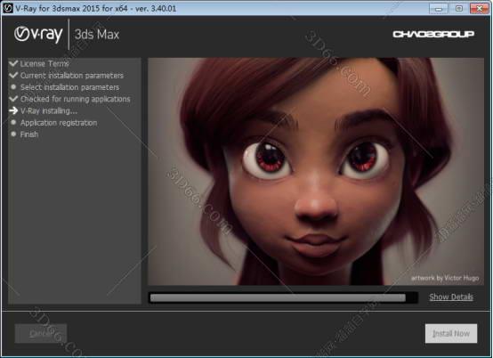 VRay for 3Dmax安装教程步骤
