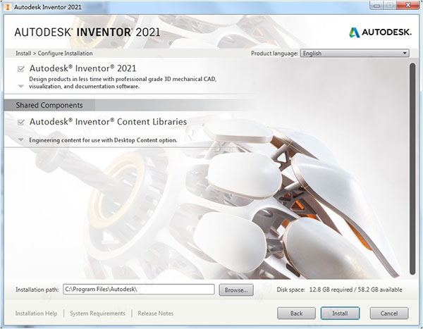 Autodesk Inventor安装教程步骤