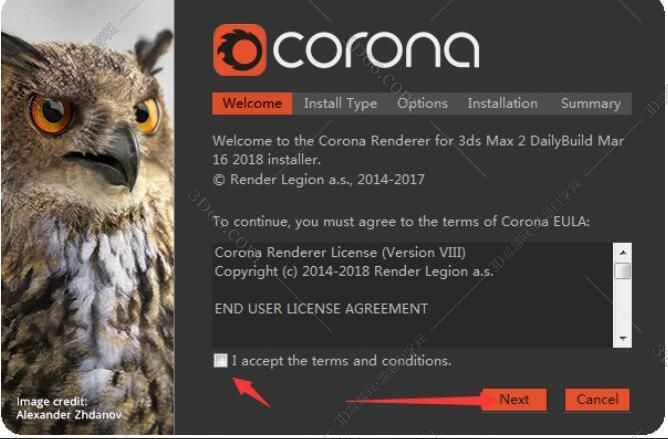 Corona Renderer2.0【CR渲染器2.0】for 3dmax2013-2018(64位)中文（英文）破解版