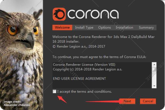 Corona for 3dmax安装教程步骤