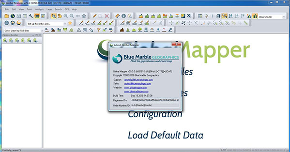 Global Mapper20破解版【Global Mapper】绿色破解版