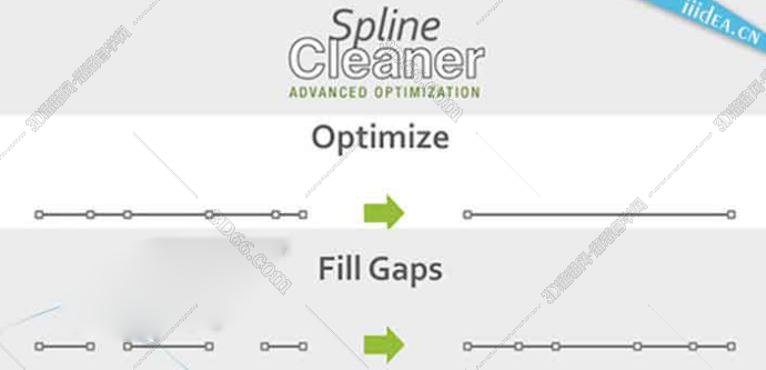 3DMax样条线优化插件 – SplineCleaner v1.73 For 2012-2019+使用教程