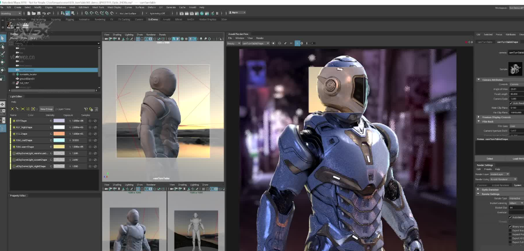 Autodesk Maya2020中英文绿色破解版64位下载