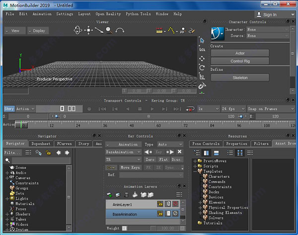 Autodesk MotionBuilder 2019【3D角色动画建模软件】绿色破解版 附安装教程