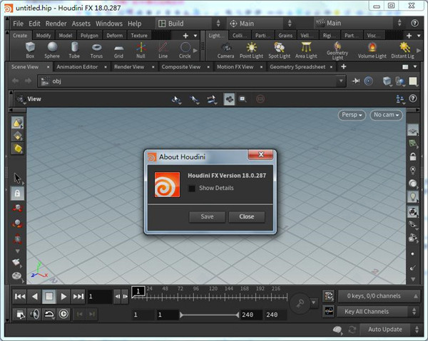 SideFX Houdini FX18【Houdini 18破解版】官方破解版