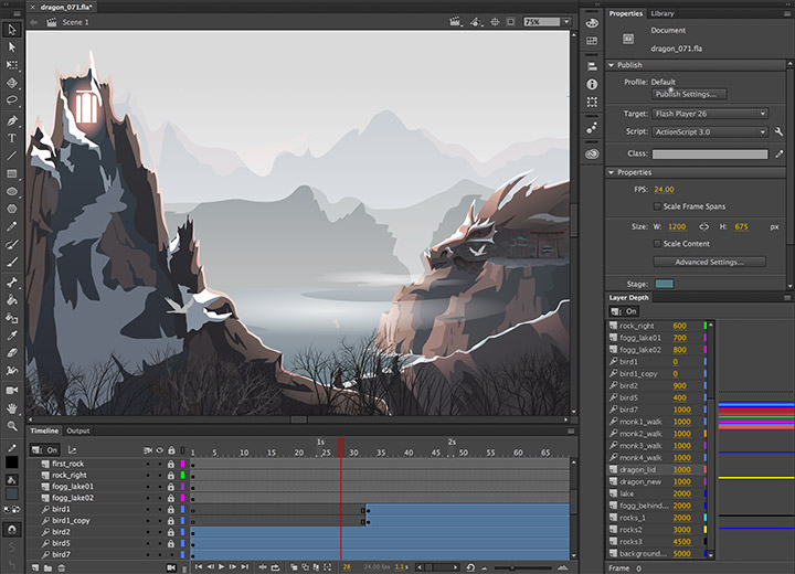 Adobe Animate CC2019【An 动画编辑软件】免激活直装破解版