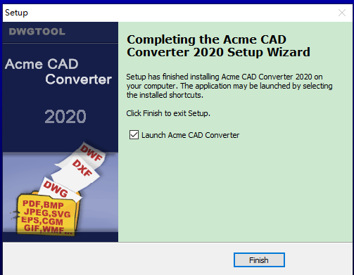 Acme CAD Converter安装教程步骤